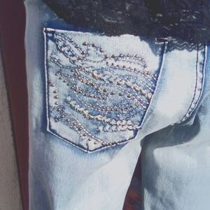 Bamboo Jeweled Jeans